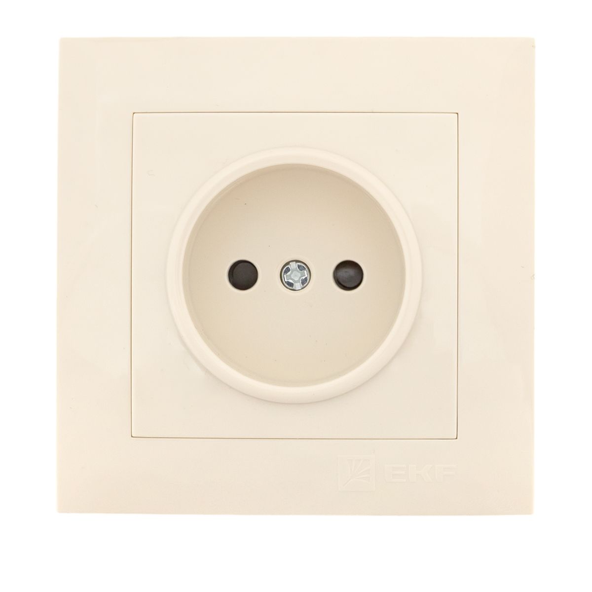 Валенсия розетка 1-местная б/з 10А кремовая с защ. штор. PROxima EWR10-022-20