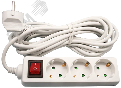 Удлинитель Navigator 71 514 NPE-S1-03-500-ESC-3x0.75 кит 10А ПВС 3х0.75 20394
