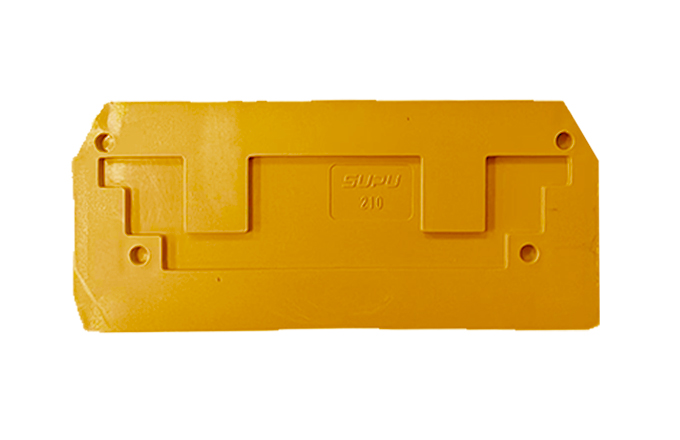 Торцевая крышка 210122 - Торцевая крышка для клемм TA10, цвет: оранжевый