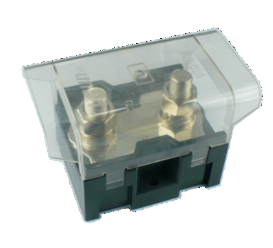 Барьерная клемма UTD-600 - Барьерная клемма, тип фиксации провода: винтовой, номинальное сечение: 325 мм кв., 600A, 660V, ширина: 84 мм, цвет: черный, тип монтажа: DIN 35