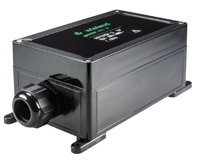 Распред.коробка NRG 5G10mm - Распределительная коробка на плоский кабель 5G16, серия gesis NRG, пластик, цвет: черный