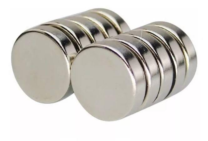 Магнит неодимовый N35H диск 15х5 мм - Сила сцепления 4.5кг.Выполнен из сплава NdFeB.Выдерживает нагрев до 120 С.Покрытие NiCuNi