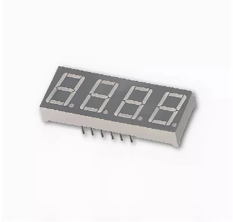 FYQ-5641BSR-11 - 4-х разрядный индикатор 14,2мм/красный/660нм/15-20мкд/ОА