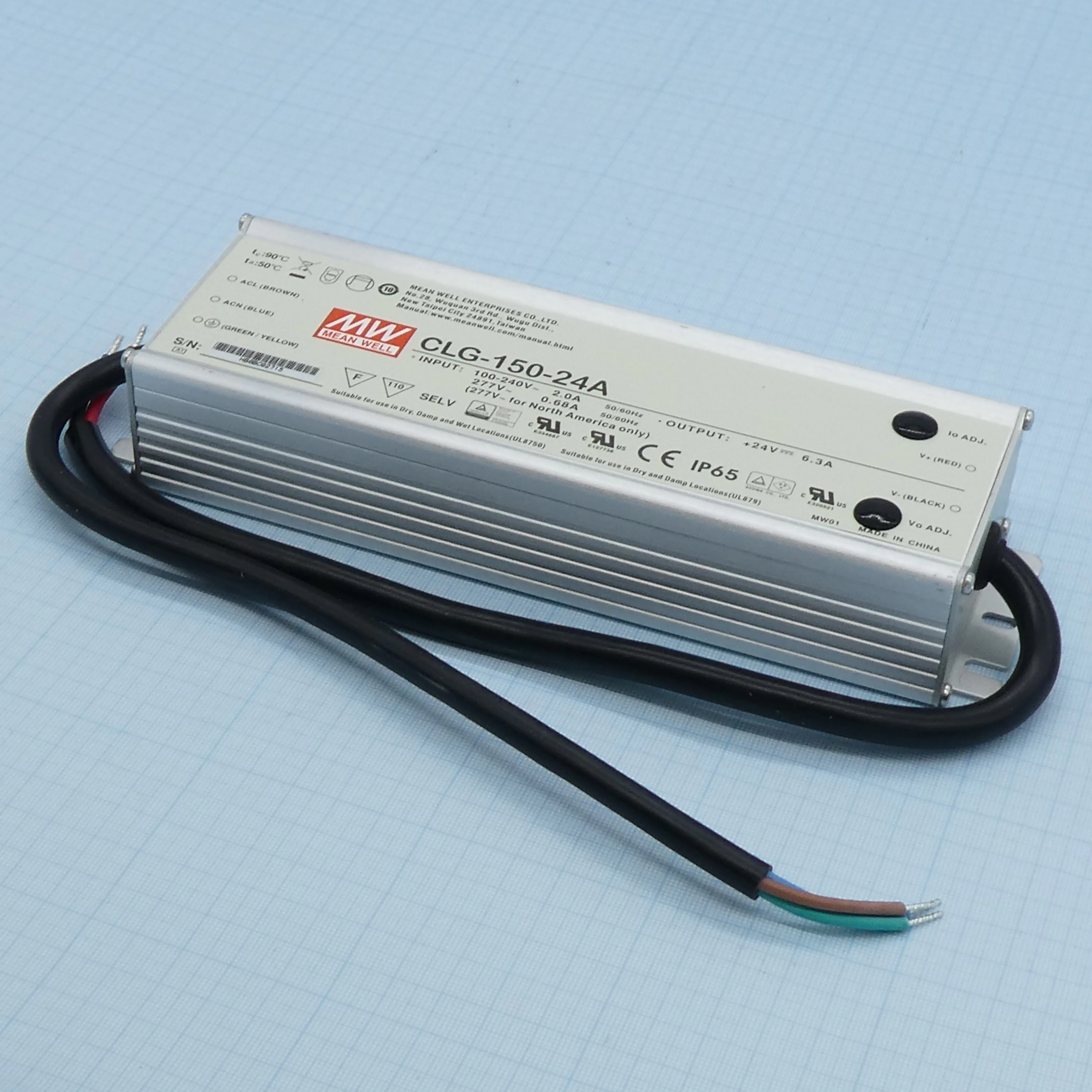 CLG-150-24A - AC/DC драйвер электропитания светодиодов