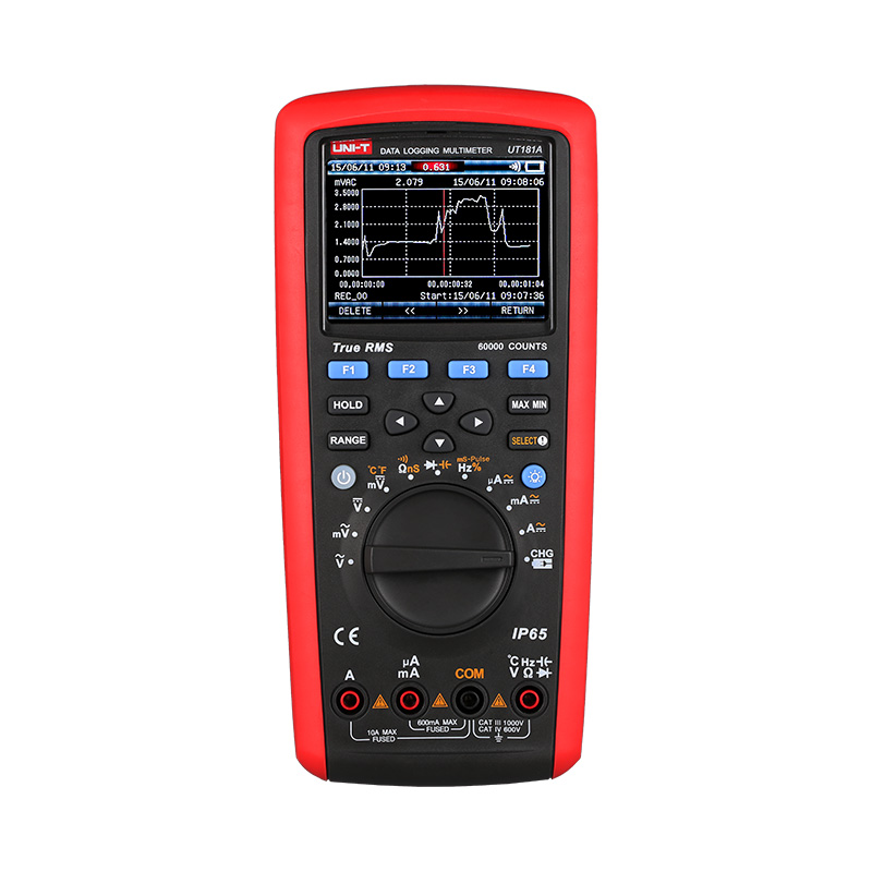 UT181A - Цифровой мультиметр с регистр. данных Industrial True RMS
