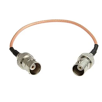 BNC-K-RG316-15CM-BNC-K-1.5 - Разъем высокочастотный, кабельная сборка BNC гнездо - BNC гнездо, длина 15 см