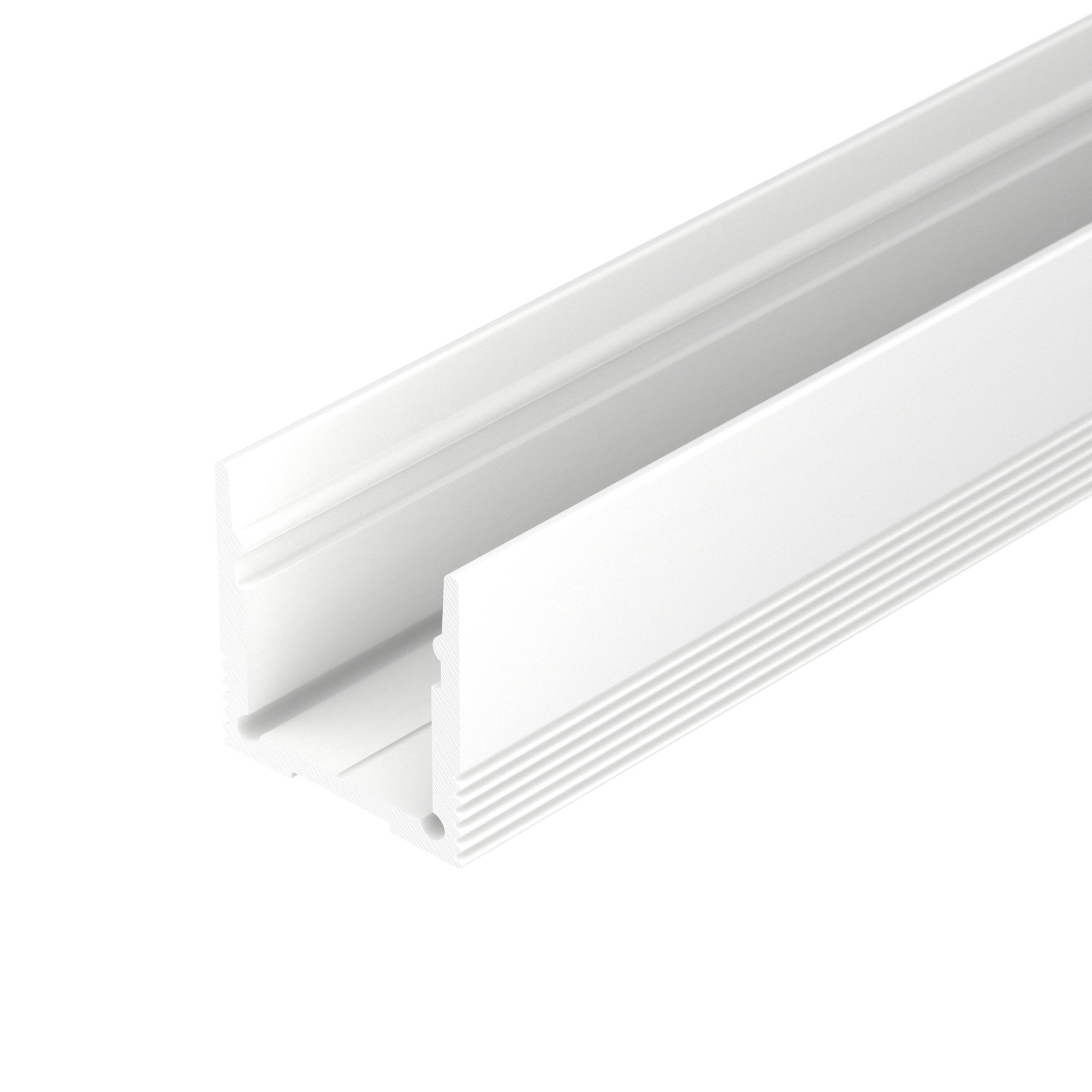 Профиль SL-SLIM20-H20-2000 WHITE 047631 - Алюминиевый профиль для светодиодных лент и линеек. Цвет - белый RAL9003 (порошковая окраска). Габаритные размеры (LхWхH): 2000x20x20 мм. Ширина площадки для ленты 15 мм. Экраны, заглушки и другие аксессуары приоб