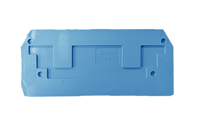 Торцевая крышка 210124 - Торцевая крышка для клемм TA10, цвет: синий