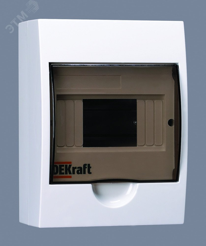 Корпус навесной ЩРН-П-6 20х15х10 6мод. IP41 пластик. 31009DEK