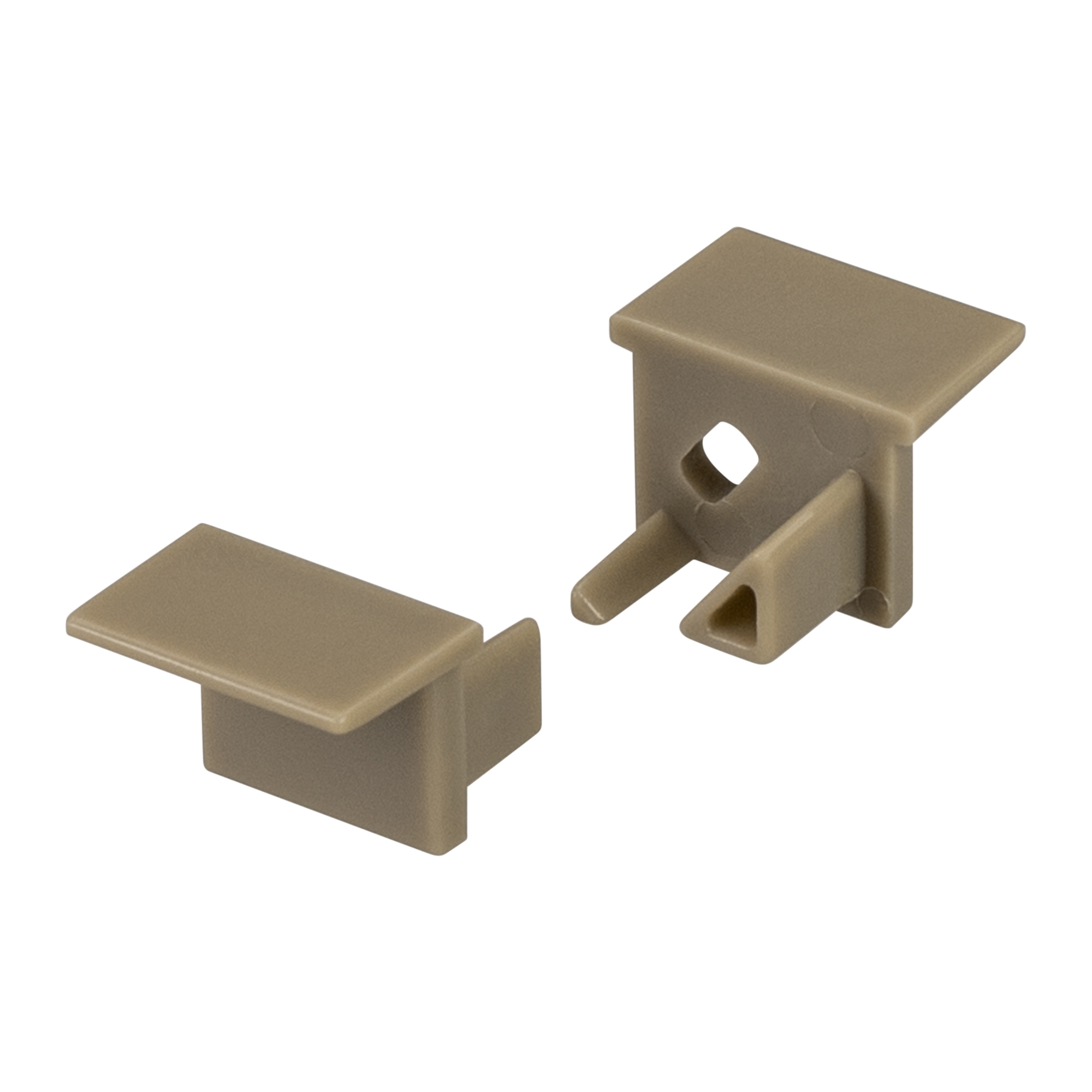 Комплект заглушек SL-BEVEL-H10-F14 OLIVE GREY 038809 - Пара заглушек (правая - с отверстием, левая - без отверстия) для профиля SL-BEVEL-H10-F14 OLIVE GREY. Цвет - оливковый серый. В комплекте 2 заглушки. Цена за комплект.