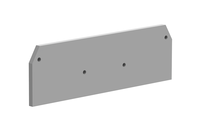 Торцевая крышка 204131 - Торцевая крышка для клемм TA4-2-2, цвет: серый