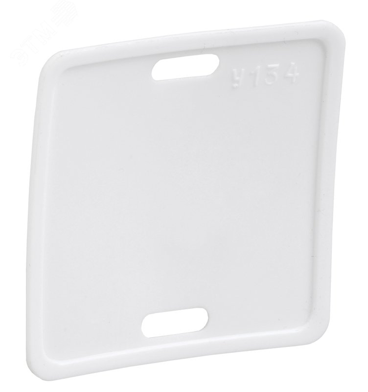 Бирка кабельная маркировочная У-134 55х55мм (квадрат) UZMA-BIK-Y134-S