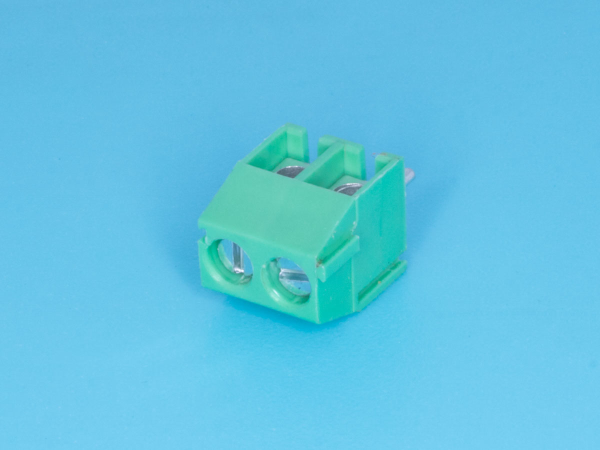 TB-09A - Клеммник с винтом 2 позиции, шаг 3,5мм