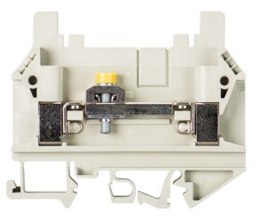 Клемма трансф. 9760 U /8 SWK 3 /V0 - Трансформаторная клемма, тип фиксации провода: винтовой, номинальное сечение: 10 мм кв., 24A, 800V, ширина: 8 мм, цвет: серый, тип монтажа: DIN 35