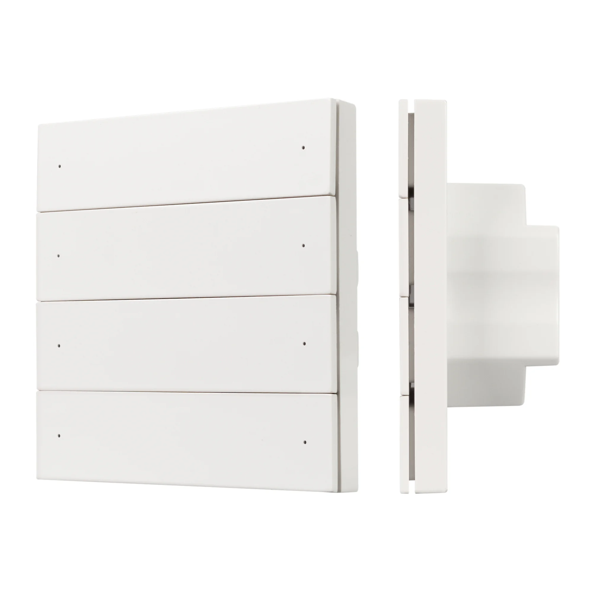 Панель кнопочная 230 V 2.4 G IARL IP20 пластик 5 лет SMART-DMX512-801-22-8G-8SC-DIM-IN White INTELLIGENT