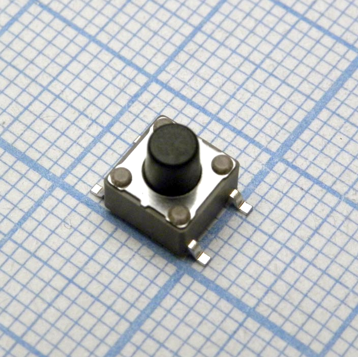 DTSM-63K-V-T/R - Кнопка тактильная миниатюрная SMD 6*6*7.0