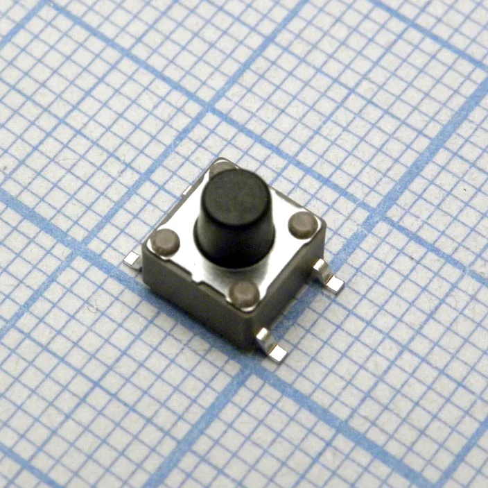 DTSM-63K-V-T/R - Кнопка тактильная миниатюрная SMD 6*6*7.0