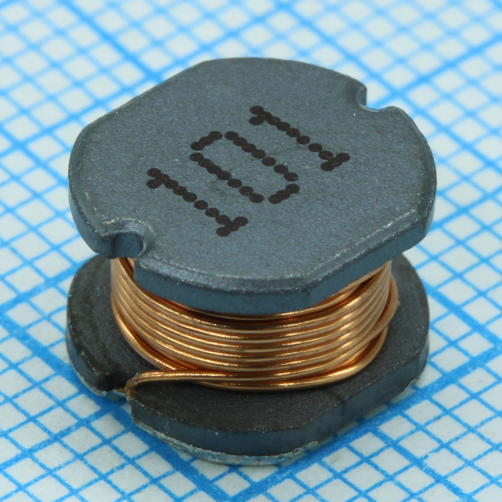 SDR1006-101K-0.97A - ЧИП-индуктивность проволочная, на ферритовом сердечнике 1кГц 100мкГн ±10%  0.97А DCR 0.35Ом 15Q