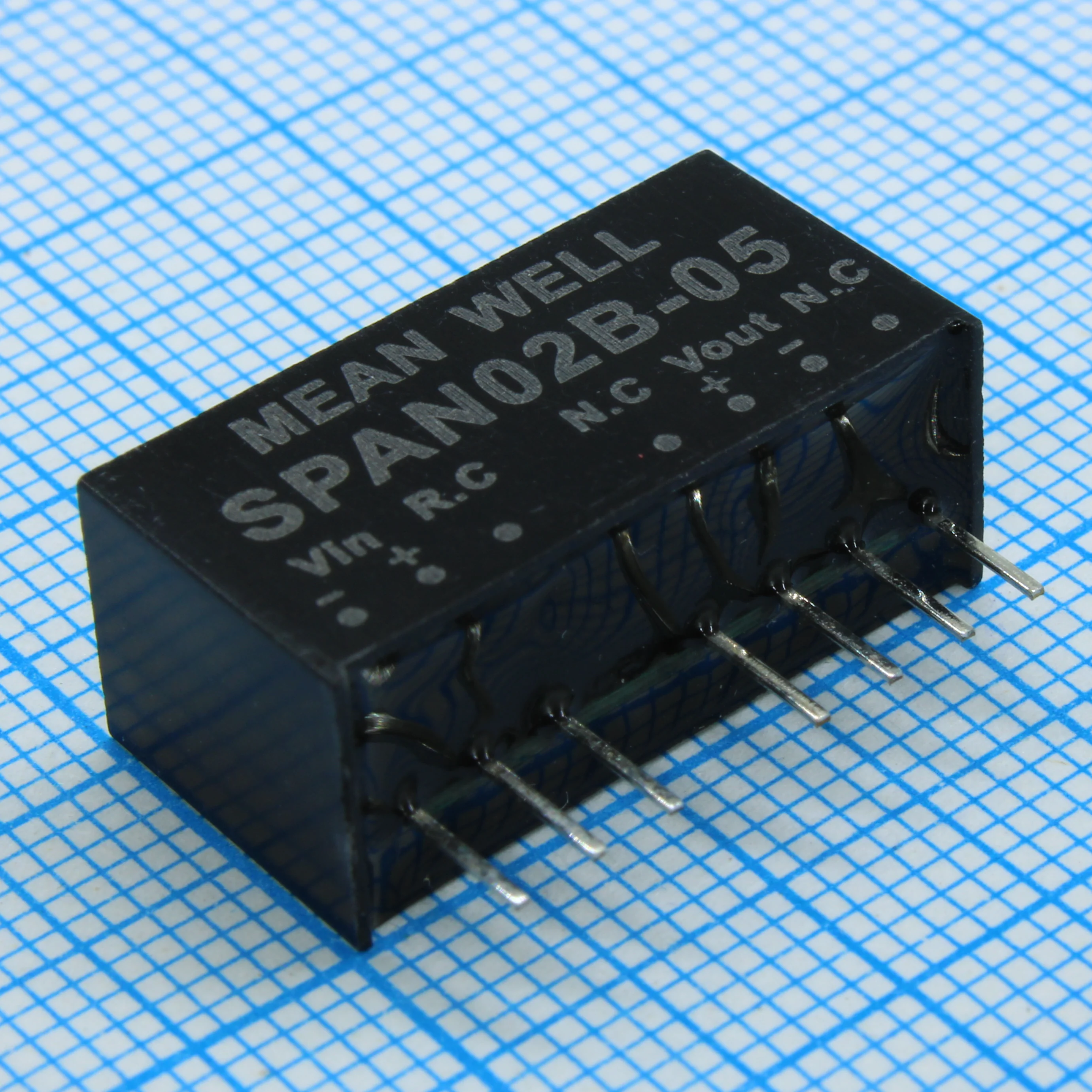 SPAN02B-05 - Преобразователь DC/DC, на печатную плату, 2 Вт