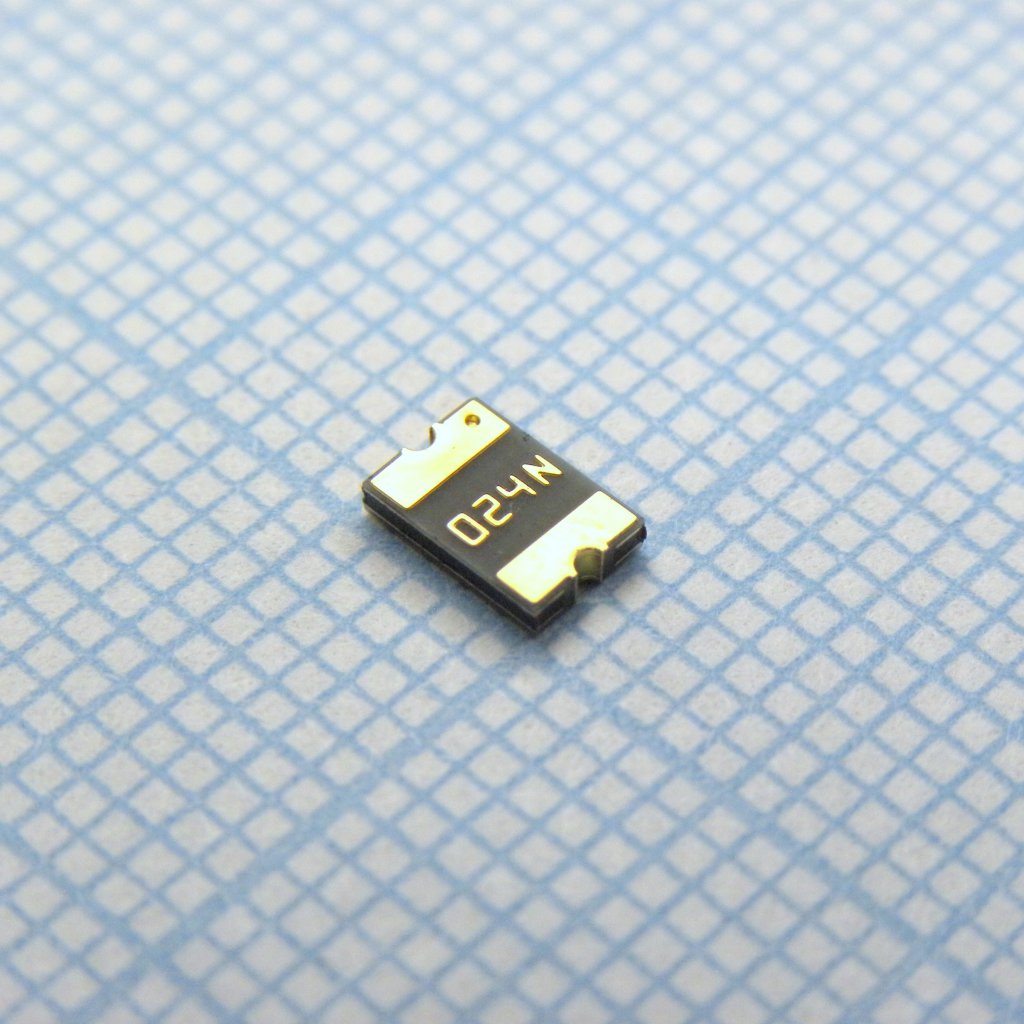 MF-MSMF020-2 - Самовосстанавливающийся предохранитель PTC 0.2A(hold) 0.4A(trip) 30V 80A 0.8W 0.06s 0.4Ohm SMD Solder Pad 1812 T/R