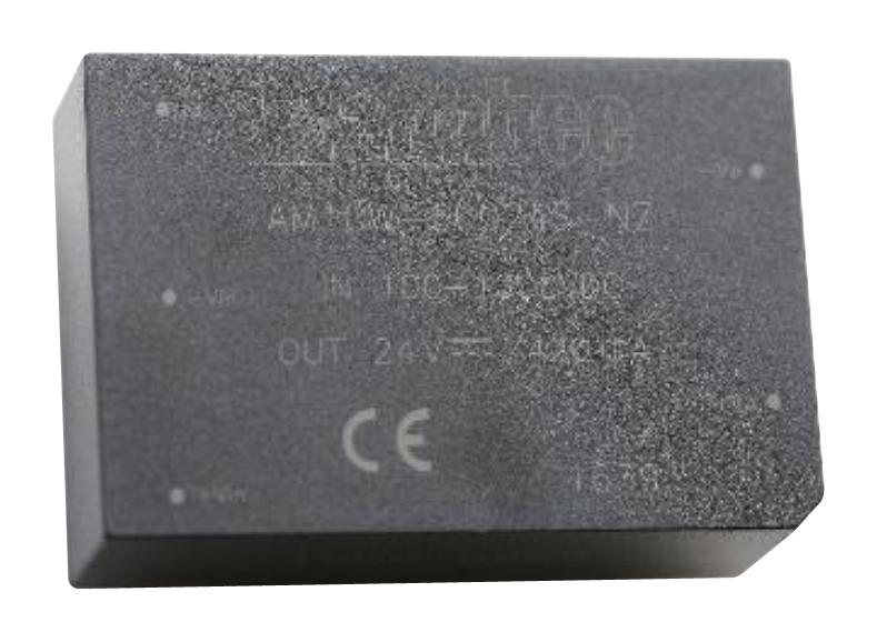 AM10W-80005S-NZ - DC/DC, 10Вт, вход 200…1500В, выход 5В/2А, изоляция 4000В AC, КПД 64%, максимальная емкостная нагрузка не более 6000мкФ, 3x2", 70x48x23.5мм, -40…70°C, пластик