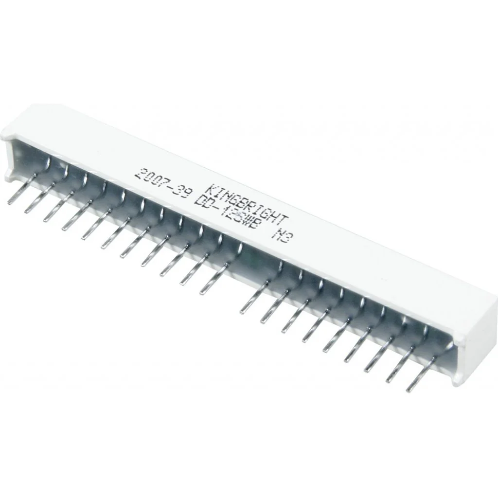 DD-12GWB - 12 сегментный шкальный дисплей/зеленый/568нм/2.2-5.6мкд