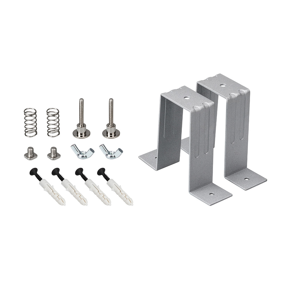 Держатель S2-LINE-3360 Set 021182 - Держатель для встраивания профиля S2-LINE-3360 в гипсокартонные потолки.  В комплекте 2шт держателя, винты, пружины, гайки. Цена за 1 комплект.