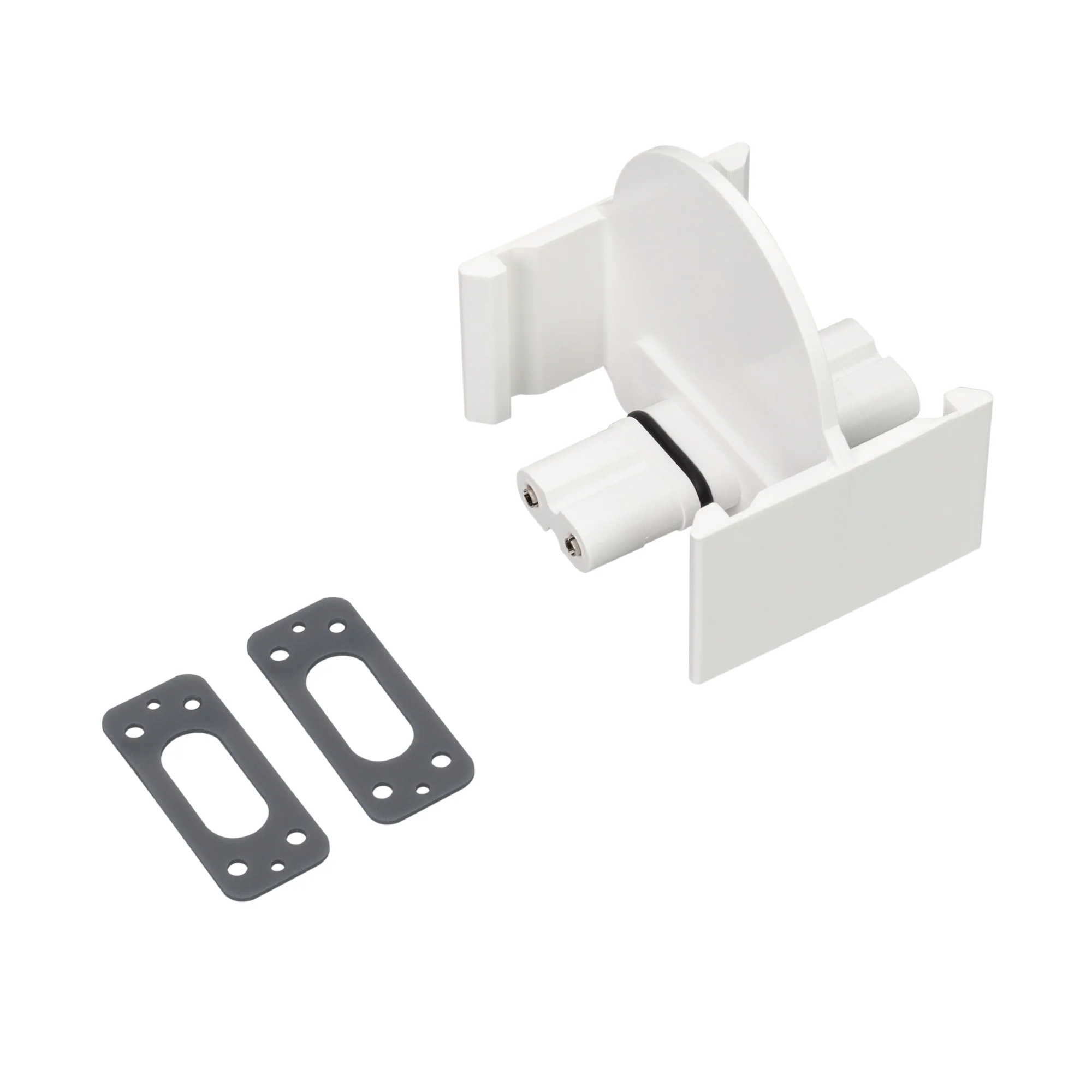 Коннектор ARL-LARGO-CON-I-2pin (WH) 030993 - Прямой белый коннектор для соединения светильников LARGO. Без возможности подвода питания. При использовании с треками и аксессуарами другой серии возможно отличие по цвету. Подходит только для двухфазной верси