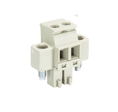 Розетка Wiecon 8813 B/2 VL OB - Розеточный разъем, прямой, на кабель, шаг 3,81 мм, 2 полюса, номинальное сечение: 1,5 мм кв., винтовая фиксация провода, 250V, 8А, без маркировки, цвет: серый, серия 8813 B VL