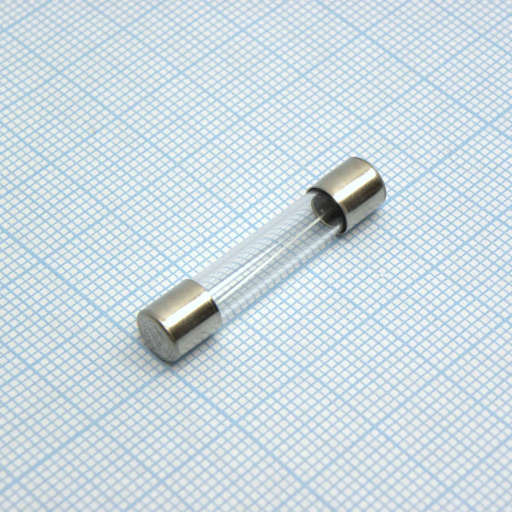 189000.1,6 - F  250 V 1,6 A 6,3x32 mm GZ, в стеклянном корпусе