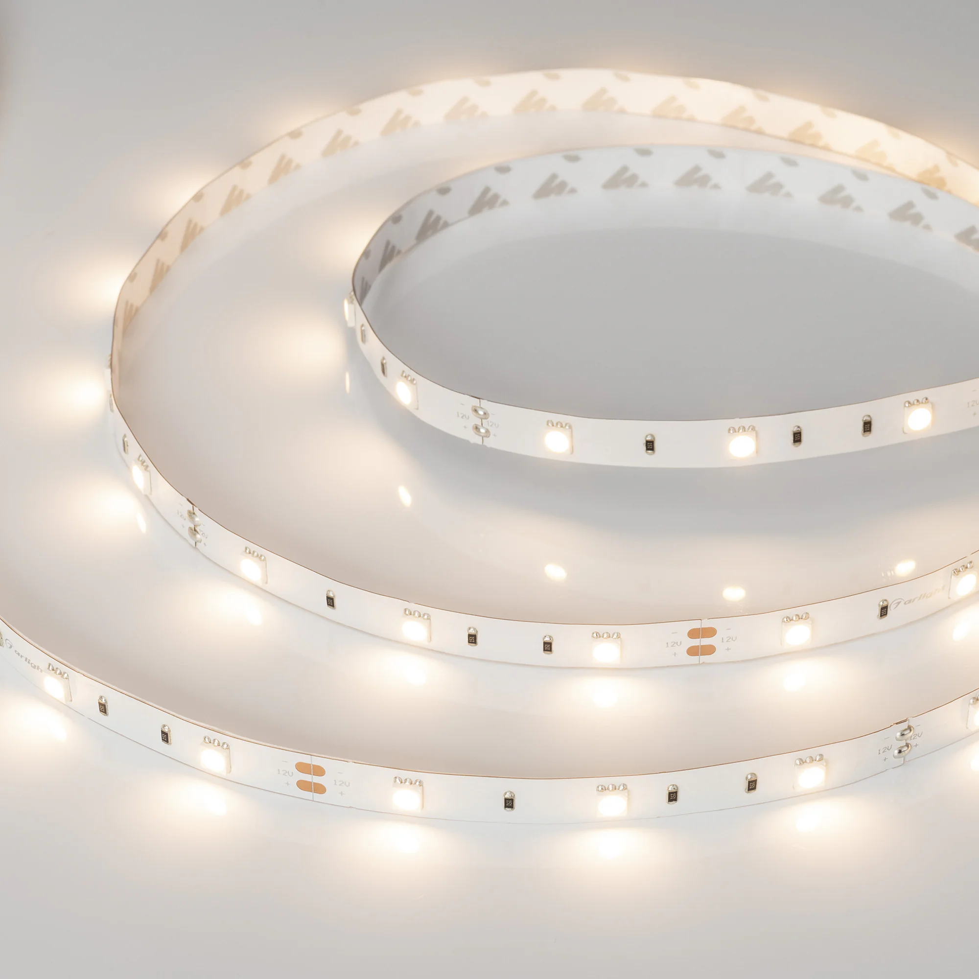 Лента RT-B30-10mm 12V Warm3000 (7.2 W/m, IP20, 5060, 5m) 028582(2) - Светодиодная лента RT-B30, открытая. Светодиоды 5060, 30 шт/м (150 шт на 5 м), белая плата, ширина 10 мм, скотч 3M. Цвет ТЁПЛЫЙ 3000 K, цветопередача CRI>85, угол 120°. Питание 12V, мощн