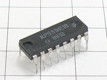 Микросхема КР531ИЕ18