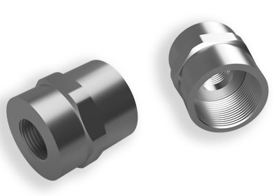 Муфта переходная LT-B-RM3M1MBN - Муфта переходная, для установки специализированных кабельных вводов, устанавливается в место штатного каб.ввода, переход с М32 на М20, материал корпуса: металл