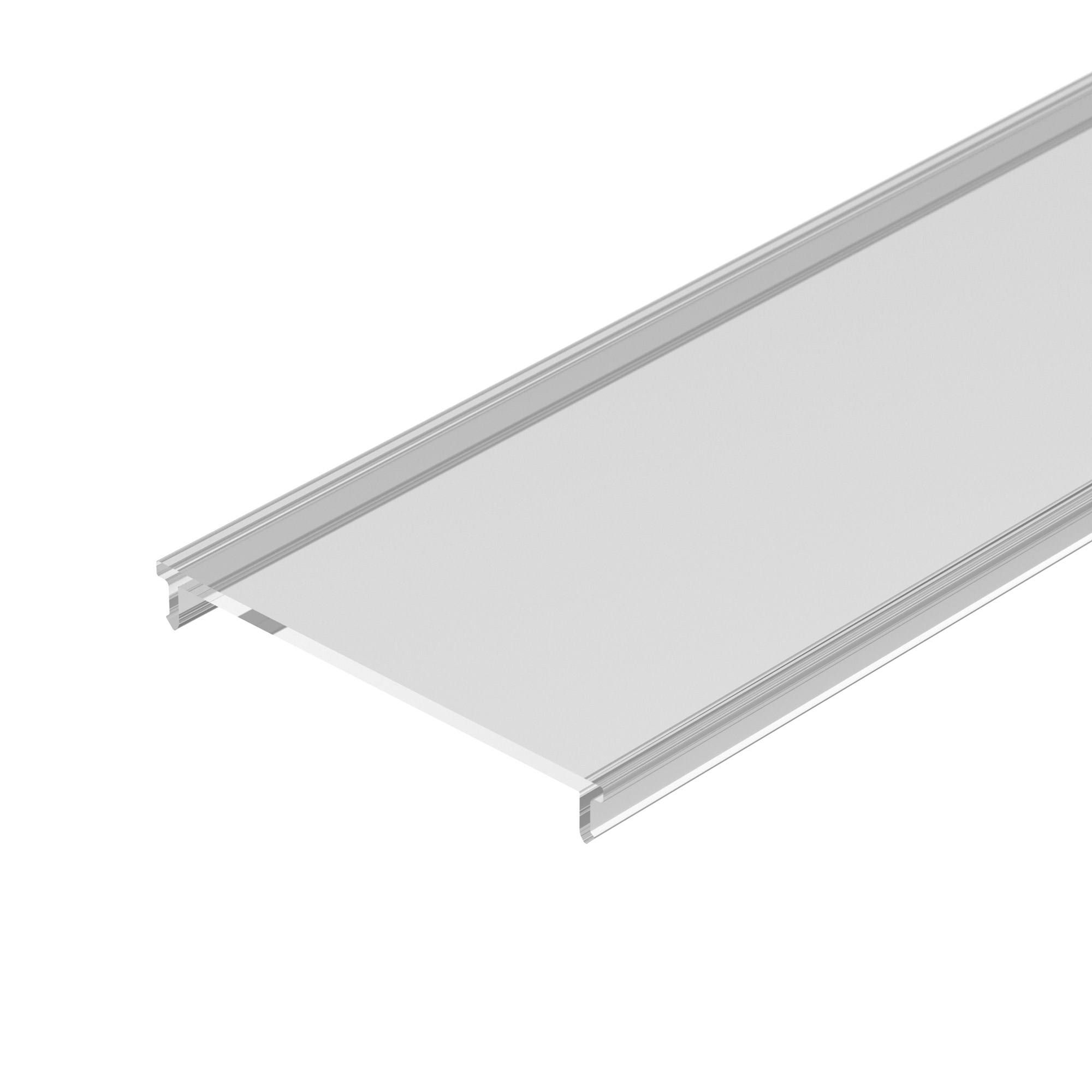 Экран ARH-LINE-2448-2000 CLEAR-PM 018648 - Прозрачный экран PMMA для профиля ARH-LINE-2448. Длина 2м. Цена за 1м.