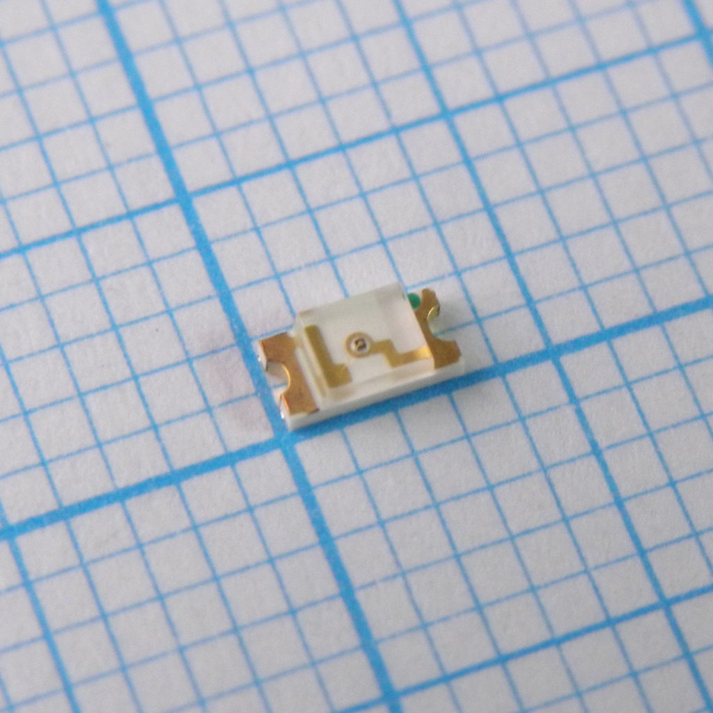 FYLS-1206UYC - Светодиод smd 3,2х1,6мм/желтый/592нм/70мкд/прозрачный/140°