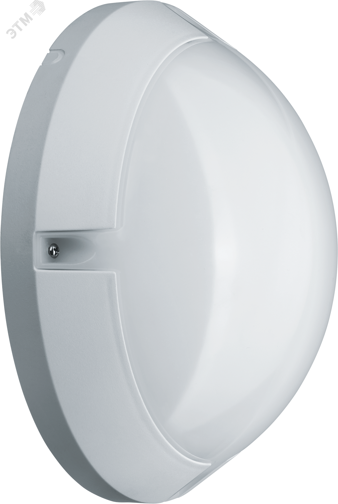 Светильник светодиодный ДБП-13w с датчиком 4000К 1300Лм IP65 круглый пластиковый белый 22209