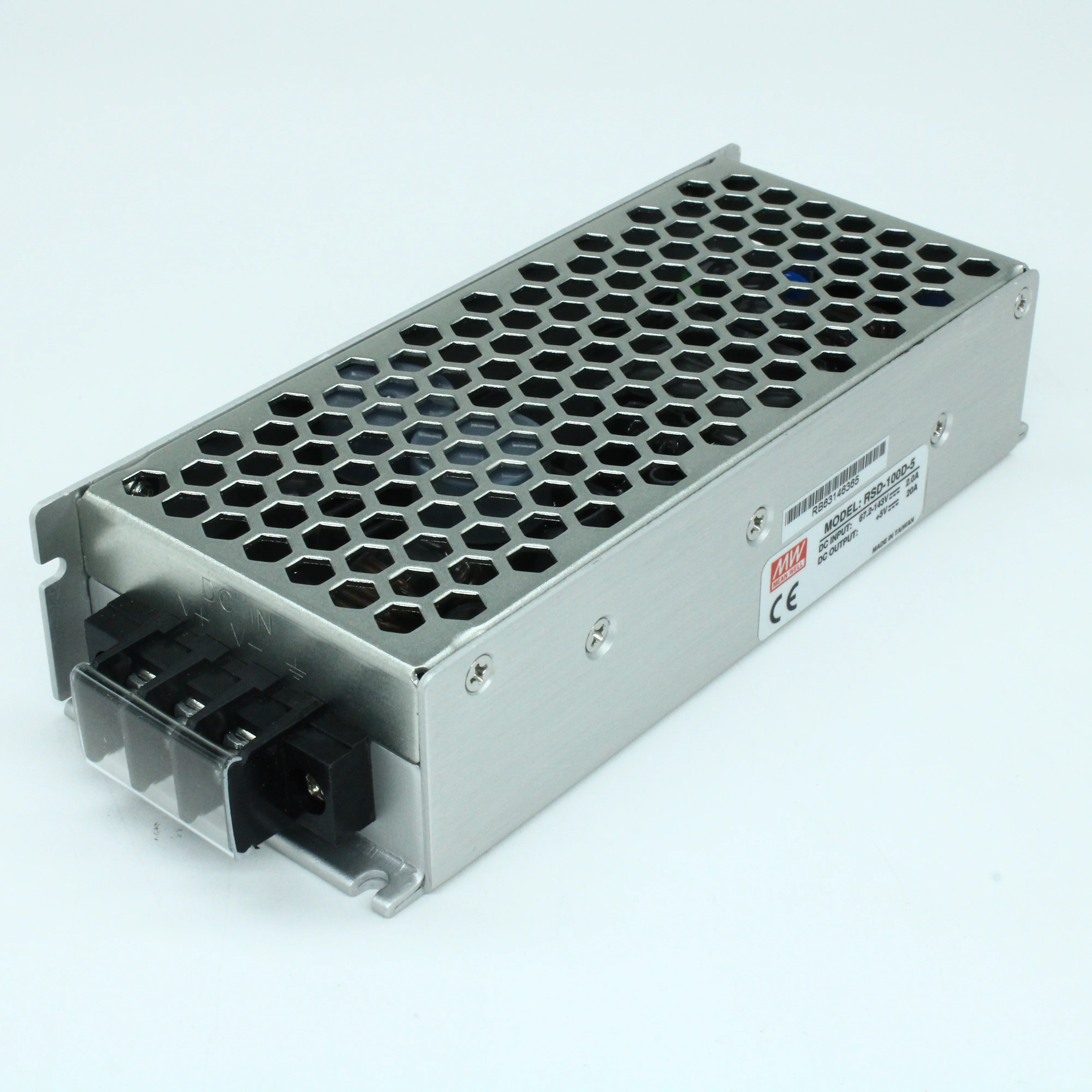 RSD-100D-5 - DC-DC преобразователь на шасси 100.8Вт вход 110В выход 5В 20А