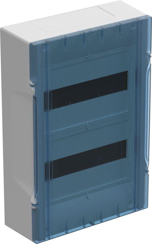 Корпус пластиковый навесной на 24 модуля ЩРН-П-24 IP40 KREPTA 5 KR5-KP12-N-24-41