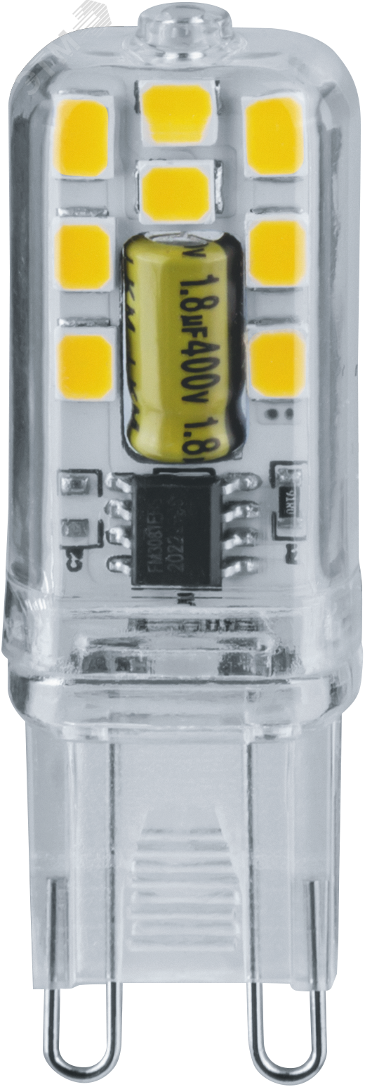 Лампа светодиодная LED 3вт 230в G9 тепло-белый капсульная 24354