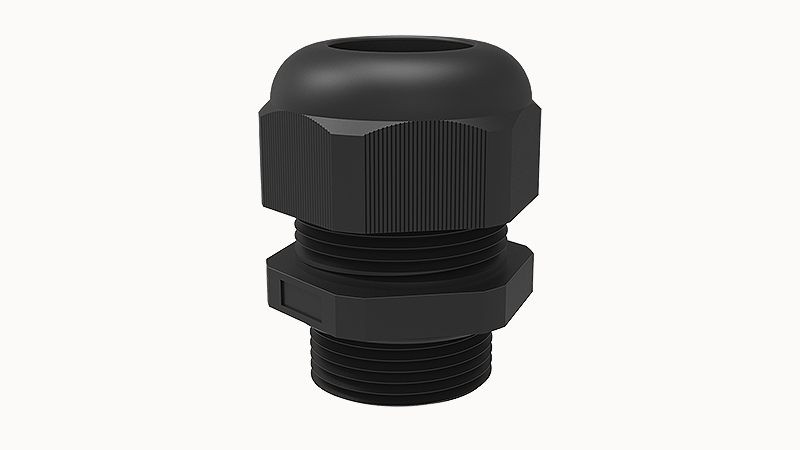 Кабельный ввод  DDL-M25P (black) - Кабельный ввод, M25х1,5,  пластик, черный