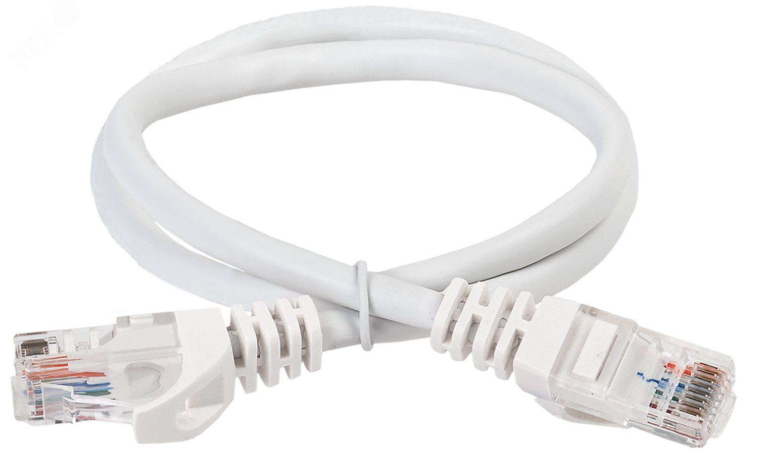 Патч-корд категории 5Е UTP LSZH 2м белый PC08-C5EUL-2M