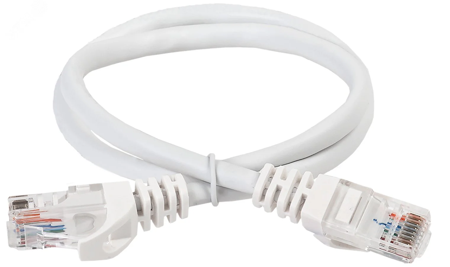 Патч-корд категории 5Е UTP LSZH 2м белый PC08-C5EUL-2M