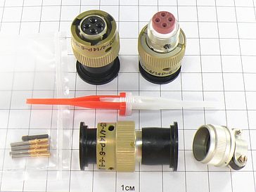 Розетка СНЦ23-4/14Р-6-б-В "5"