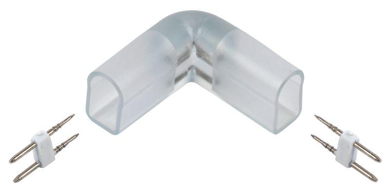 Коннектор угловой 5шт MONO 16мм (разъем-разъем) LSCON16-MONO-220-05