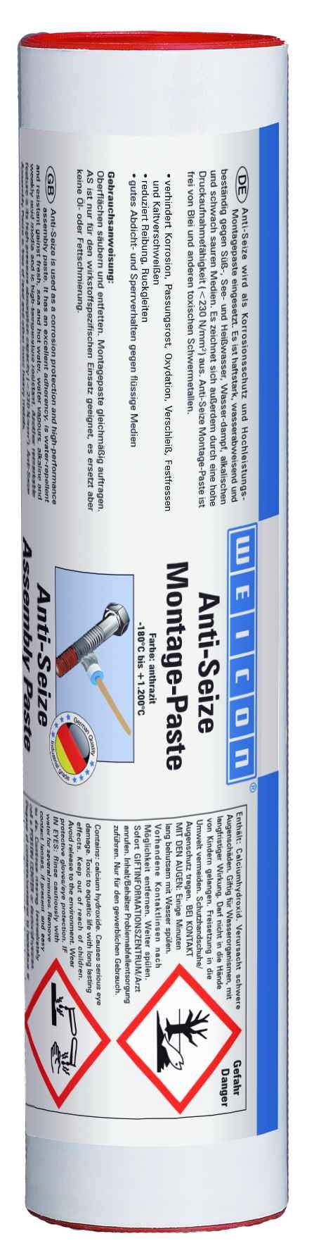 wcn26000040 - 10000173 WEICON Anti-Seize Монтажная паста (400 г) Защита от коррозии и высокопроизводительное смазывающее ср