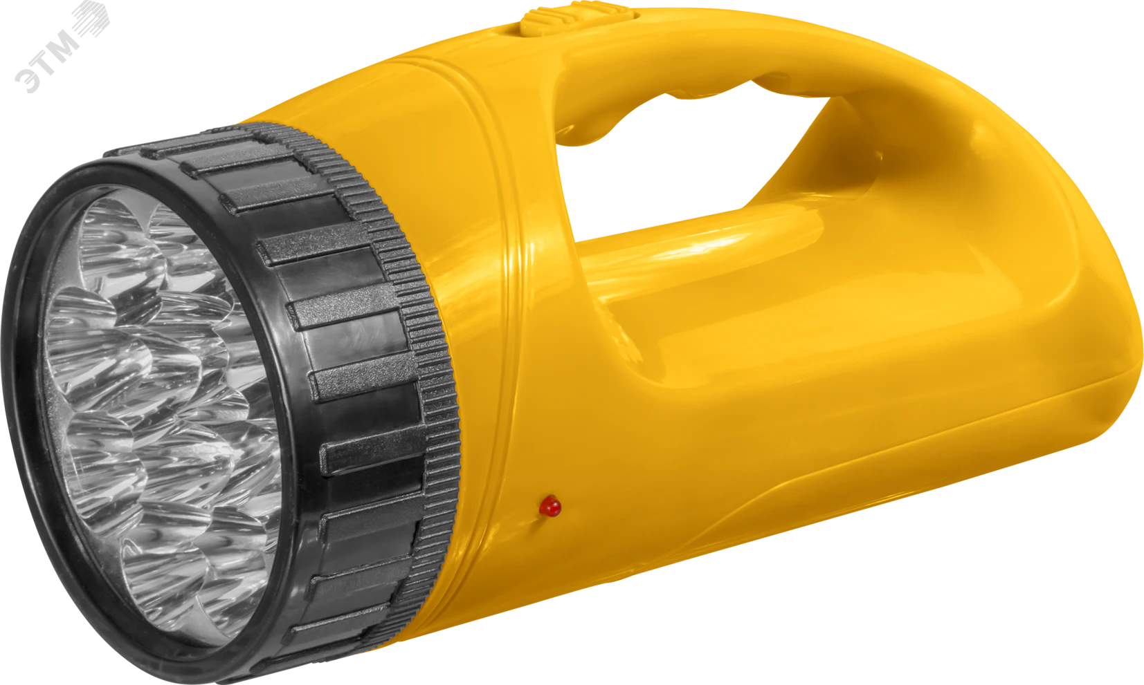 Фонарь светодиодный NPT-SP13-ACCU 12+18LED 90лм 50м аккумуляторный прожектор+кемпинг пластик 1.1Ач 19708