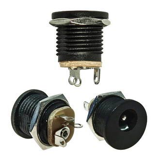 TC-022  2.4MM - Разъем питания штырьковый TC-022 2.4 мм, монтаж на панель