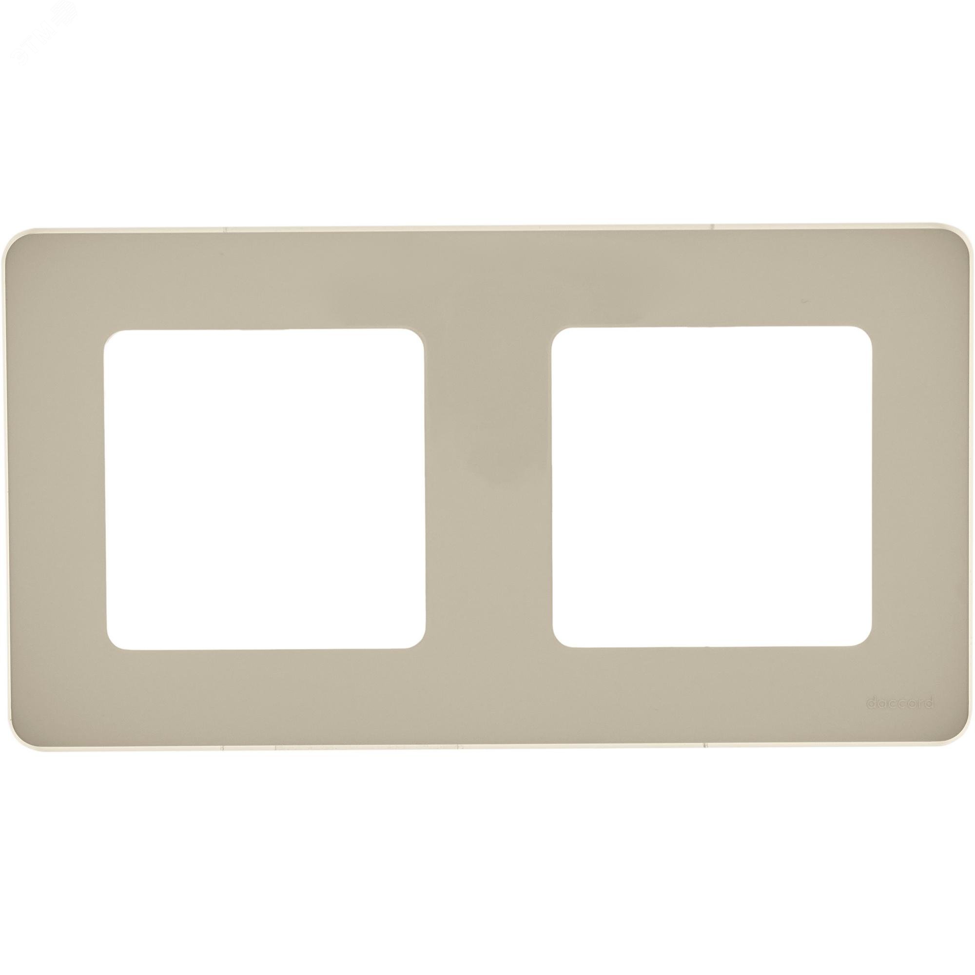 Рамка 2-м Inspiria сл. кость Leg 673941