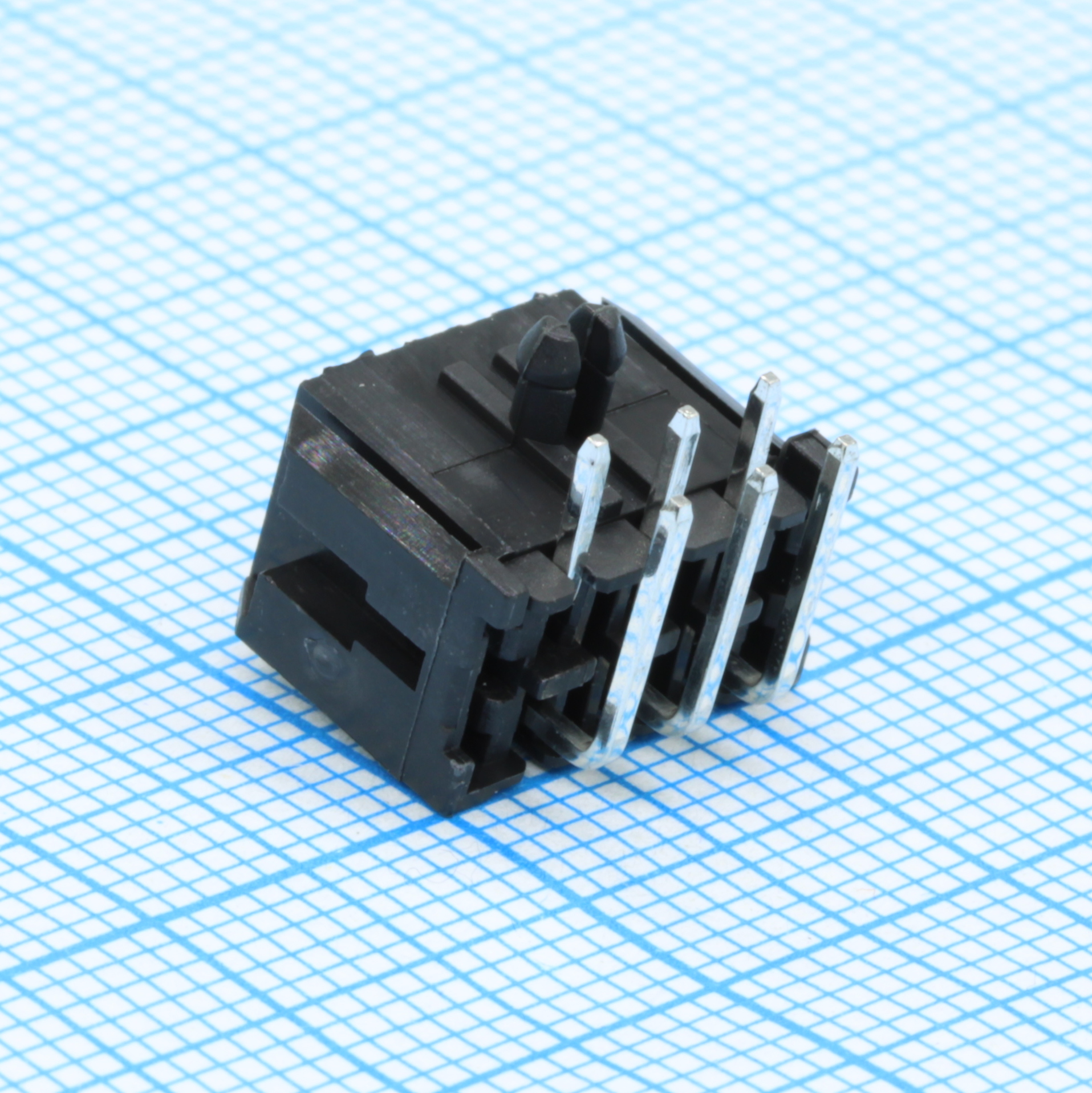 DS1073-04-2X3MRB6 - Разъем штыревой двухрядный угловой на плату
