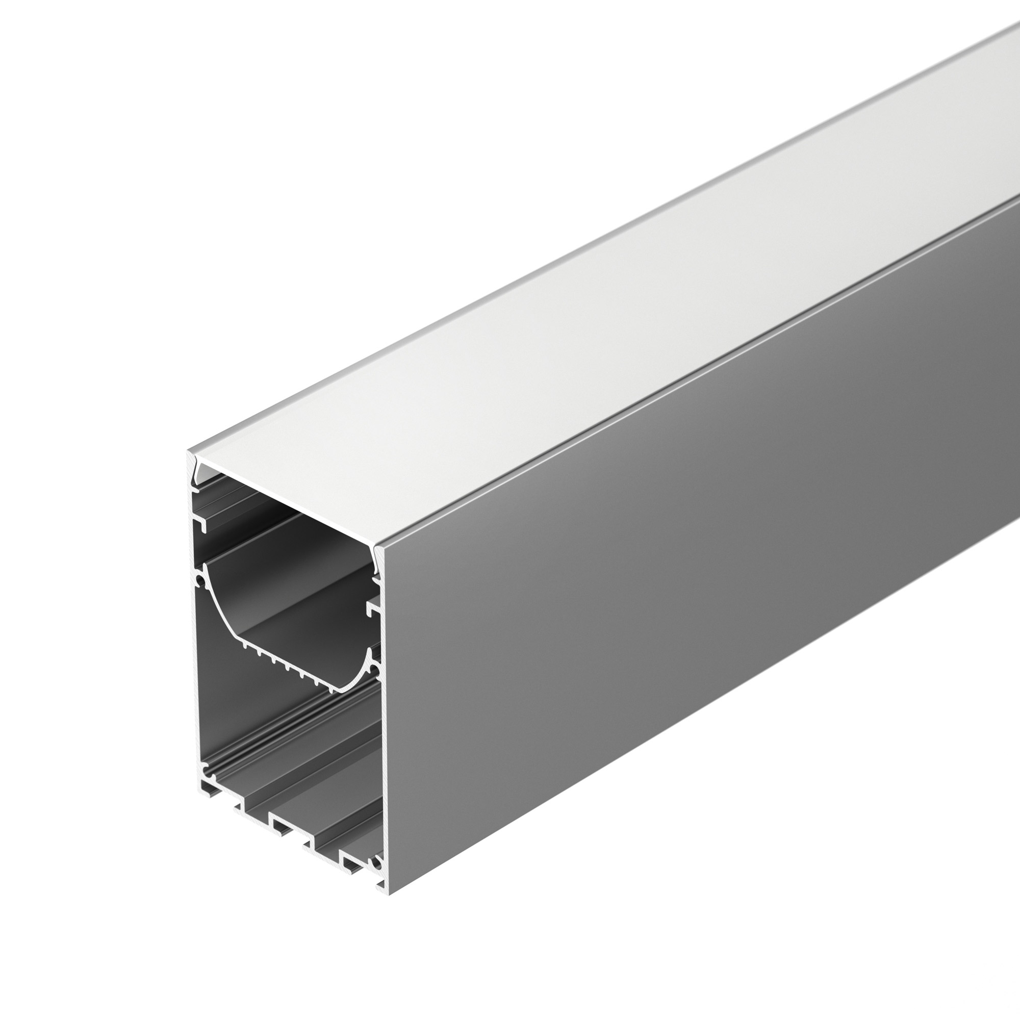 Профиль LINE-S-5075-3000 ANOD 041846 - Алюминиевый анодированный профиль для светодиодных лент и линеек. Габаритные размеры (LхWхH):  3000x50,7x75 мм. Ширина площадки для ленты 26 мм. Отсек для БП 48,2х30,2 мм. Экраны, заглушки и другие аксессуары приобре